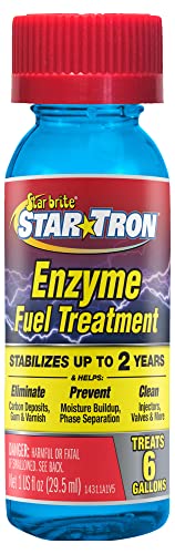 Star Tron Enzyme Fuel Treatment - Gas, Stabilizes Old Gasoline - size: 1 oz(Pack of 12)