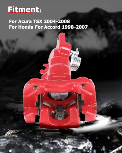 cciyu Rear Right Disc Brake Caliper Assembly With Bracket 19-B2068 - size: Rear Right[19-B2068]