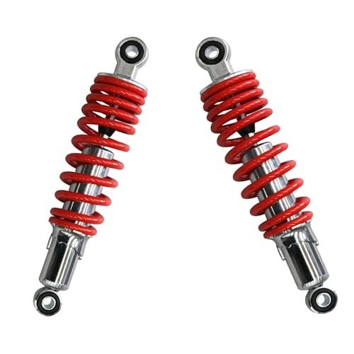 260mm 10.2" Front Shock Absorbers 400lbs (Set of 2), Sensa-Trac Suspension for 50cc 70cc 90cc 110cc 125cc 140cc 150cc ATV Quad Go Kart Buggy Mini Bike 4 Wheeler Dirt Pit Bike Taotao Kazuma CRF50