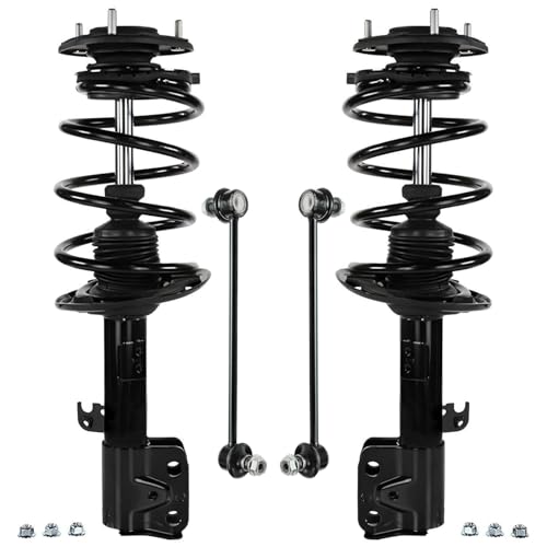 Detroit Axle - 1.8L Front Struts Kit for 2016-2019 Toyota Corolla - size: 4QS47058-V1/ sway kit