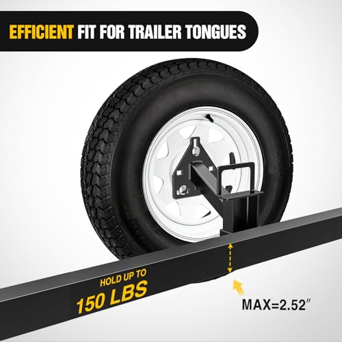 Nilight Spare Tire Carrier Mount Stake Pocket Boat 3-Nuts Trailer Bracket - color: 3-Nuts Trailer Bracket