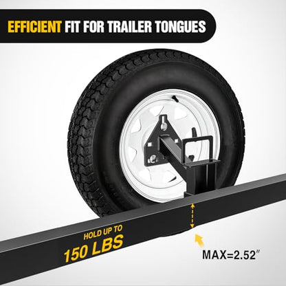 Nilight Spare Tire Carrier Mount Stake Pocket Boat 3-Nuts Trailer Bracket - color: 3-Nuts Trailer Bracket