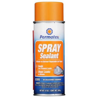 Permatex 82099 Spray Sealant, 9 oz., Natural Finish - size: 12 Ounce