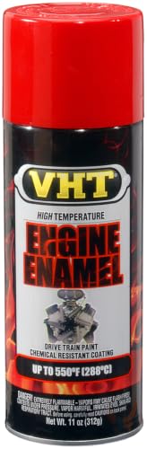 VHT Engine Enamel, Universal Bright Red, 11 oz - color: Universal Bright Red, size: 11 Ounce (Pack of 1), style: Coating