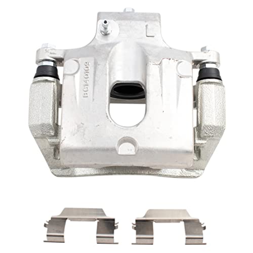TRQ Rear Brake Caliper Set Zinc Coated Brackets - color: Replacement, size: CLA31939