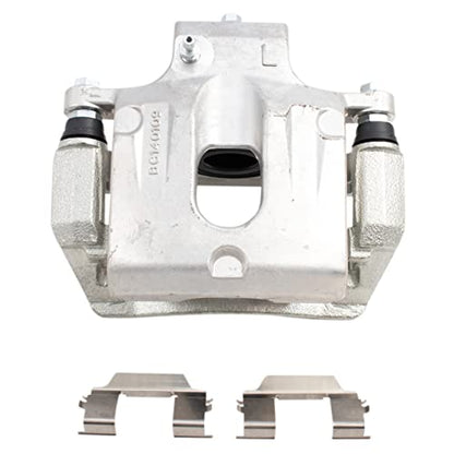 TRQ Rear Brake Caliper Set Zinc Coated Brackets - color: Replacement, size: CLA31939