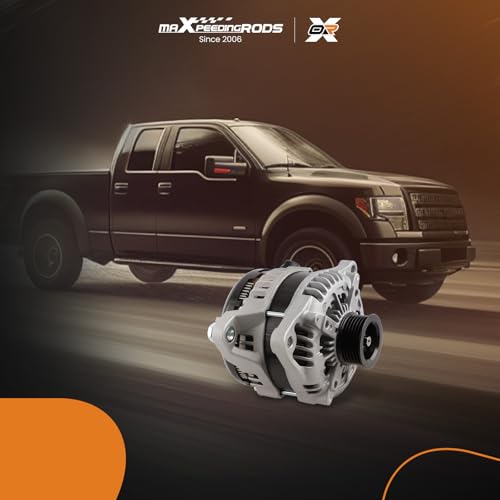 maXpeedingrods Alternator for Ford F150 2011-2014 V8 5.0L 4951cc 302cid, 11532 104210-6270 CL3T-10300-AA AL3T-10300-CA