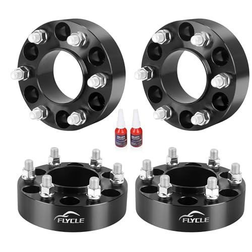 1.5 inch 6x5.5 Hubcentric Wheel Spacers for 1999-2026 Silverado Sierra 1500 - size: 1.5 INCH