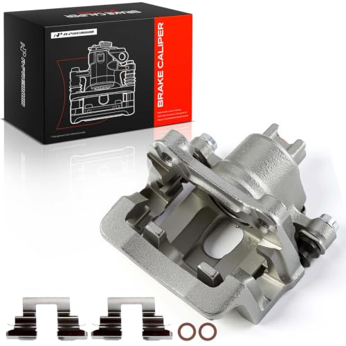 A-Premium Rear Left Driver Disc Brake Caliper with Bracket - style: Rear Driver Side