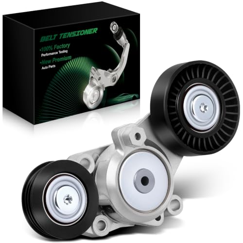 Belt Tensioner Assembly with 2 Pulley for:-Toyota Camry 2010 2011 - size: 39095