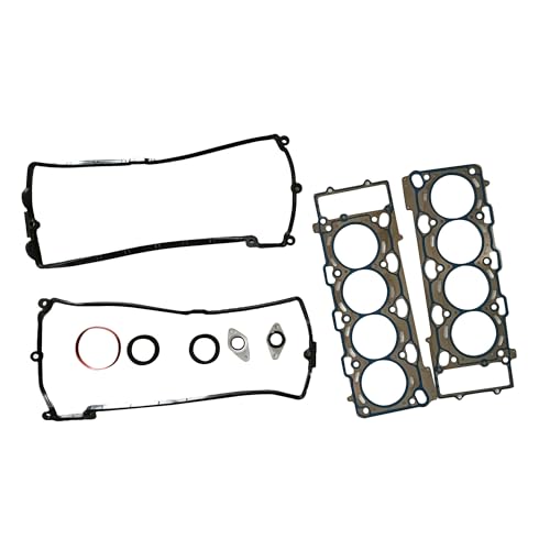 PartsFlow Engine Head Gasket Set Fits 02-10 BMW 545i 645Ci 745i 745Li X5 E53 E63 4.4L V8 - color: 11340054492, 11127513945