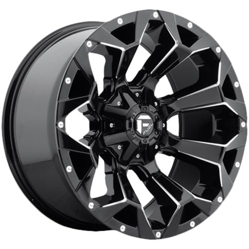 FUEL OFF-ROAD ASSAULT 18X9 5X4.5/5.0 4.53-12mm GLOSS BLACK MILLED - D57618902645US