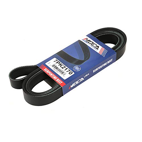 MOCA 7PK2170 Serpentine Belt 06-11 for Honda Civic DX Coupe 2-Door 1.8L - size: 7PK2170