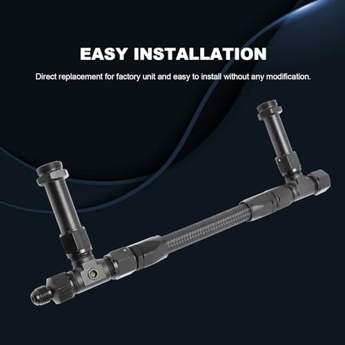 8AN Dual Feed Fuel Line Kit for Holley 4150 Carb 7/8" Inlet