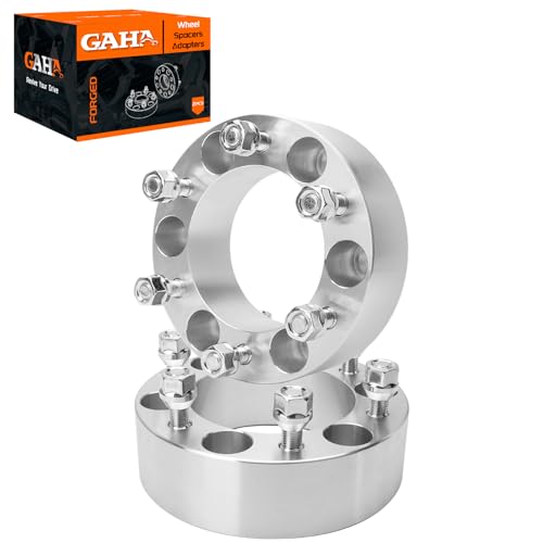 GAHA 6x5.5 Wheel Spacers 108mm M12x1.5 Fit for Toyota Tacoma 95-22, 2 inch - color: 6x139.7mm-108mm-2PCS