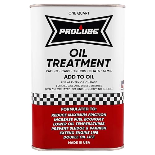 Prolube Oil Treatment - Engine Oil Additive for Gas & Diesel Engines - Reduces Wear, Noise, Vibration - Boosts Fuel Economy & Horsepower - Works on Transmissions & Differentials (1QT) - size: 32 fl oz