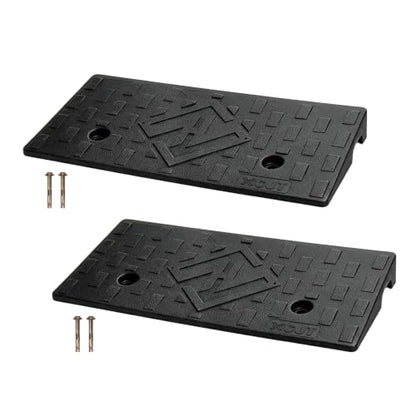 Curb Ramps for Driveway 2.8 Inch Rise 2 Pack - size: 2.8''Height