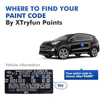 IM Titanium Silver Touch Up Paint for Kia, Automotive Paints - color: IM Titanium Silver