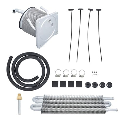 CVT Transmission Oil Chiller Kit 4 Port And 6 Rows Remote Replacement for Nissan Qashqai Sentra Rogue Juke 21606-1XF0A