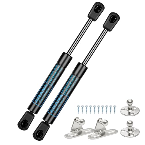 ARANA 7.5 inch 25lb Gas Struts for Truck Tool Box & Cabinet Door, 2 Pcs - size: 7.5 inch