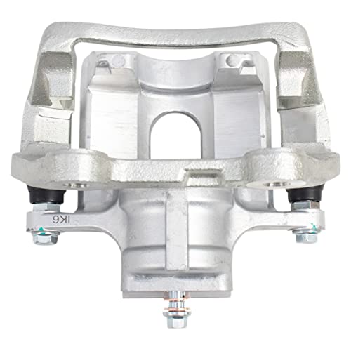 TRQ Rear Brake Caliper Set Zinc Coated Brackets - color: Replacement, size: CLA31939