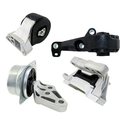 Engine Motor & Auto Transmission Mount Set 4PCS Replacement for Cadillac XTS 3.6L AWD 2013-2019 Replace A5535 A5530 A5676 A5675
