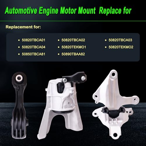 Engine Motor Mount fit Honda Civic 16-21 1.5L L4 Auto CVT Turbo - size: 2016-2021 Civic 1.5L