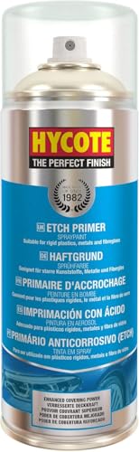 Hycote Etch Primer Spray Paint, Self Etching Automotive Primer for Bare Metal Surfaces, Improves Paint Adhesion, Corrosion Resistant Undercoat, Fast Drying, 13.5 Oz - color: Etch Primer, size: 13.5 Ounce (Pack of 1)