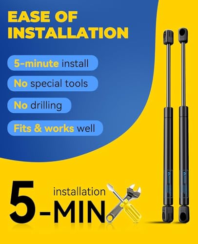 ARANA SX115P40 11 inch 40lb Gas Struts for Husky Tool Box, 2Pcs - size: 11IN 40LB