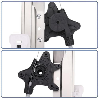 Obaee Front Left Driver Side Window Regulator W/o Motor, Replace OE 749-508 - size: Front Left Driver Side