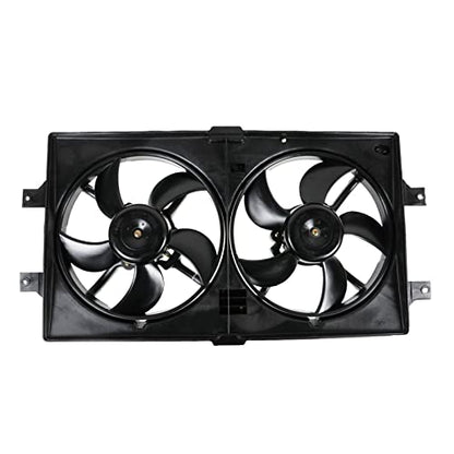 TRQ Radiator Dual Cooling Fan Assembly - style: RFA83600