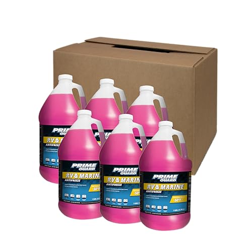 Prime Guard -50 RV & Marine Antifreeze, 1 Gallon (Pack of 6)
