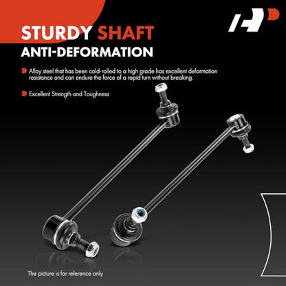 A-Premium Front Stabilizer Bar Links Sway Bar Links, Compatible with BMW