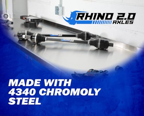 SuperATV Heavy Duty Rhino 2.0 Front CV Axle for 2019 Polaris Ranger XP 1000 High Lifter Edition - FRONT - size: Front (2019)