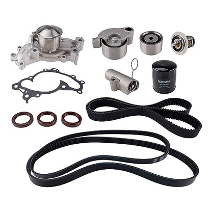KAX Timing Belt Kit for 2005-2006 Toyota Sienna, Replaces WPT-057 - size: 13505-20030