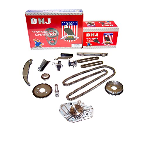 DNJ TK140BWP Timing Chain Water Pump and Seal Kit for 2002-2007 Chrysler, Dodge 300, Charger, Concorde 2.7L V6 24V DOHC 2736cc