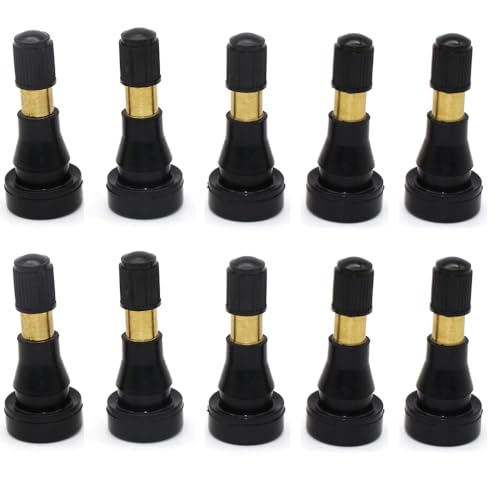 TR600HP Tire Valve Rubber Snap-in Tire Valve Stem (TR600HP - 10 Pack) - size: TR600HP - 10 Pack
