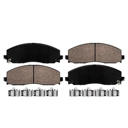 Detroit Axle - 8pc Brake Kit for Jeep 2020 2021 2022 2023 Gladiator - size: 8PR53607/KIT