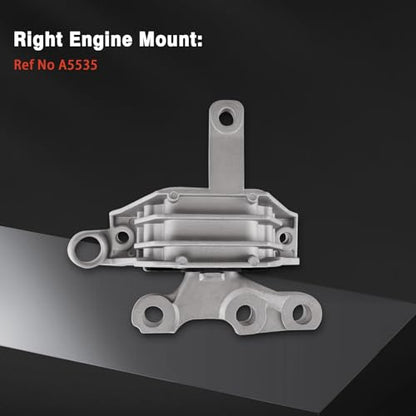 Engine Motor Mount & Transmission Mount Compatible with 2013-2019 XTS 3.6L