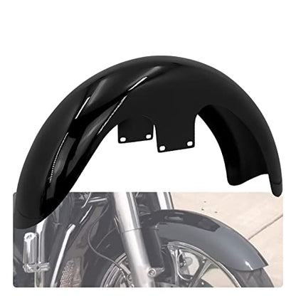 21-Inch Front Fender Fit for Harley Touring 1996-2023 - size: For 21" 130 R21 Gloss Black