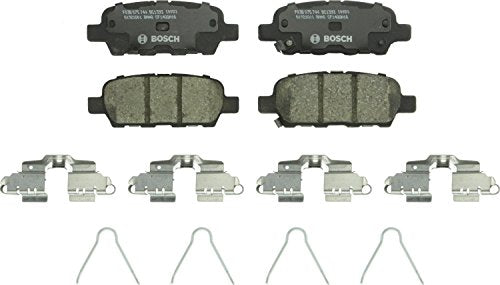 BOSCH BC1393 QuietCast 프리미엄 세라믹 디스크 브레이크 패드 세트 - 후면