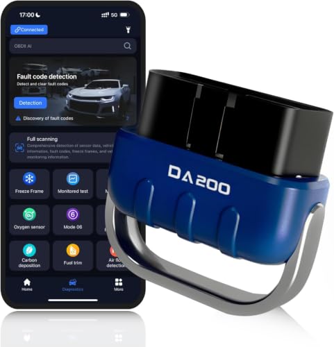 Bluetooth OBD2 Scanner, Car Diagnostic Code Reader for Vehicles
