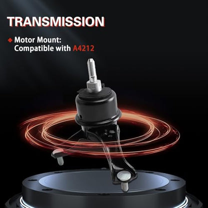 Engine Motor and Transmission Mount Kit Compatible with 2004-2006 ES330 3.3L V6 &2004-2006 Camry 3.3L V6 & 2004 2005 2006 2007 2008 Solara 3.3L V6 AUTO 4PCS OE: A4239HY A4236 A4212 A4207 - size: 2004-2006 ES330 3.3L