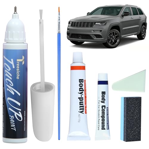 PAU LAU Granite Crystal Metallic Touch Up Paint for JEEP Match - color: Fit for JEEP Granite crystal Metallic (PAU LAU)