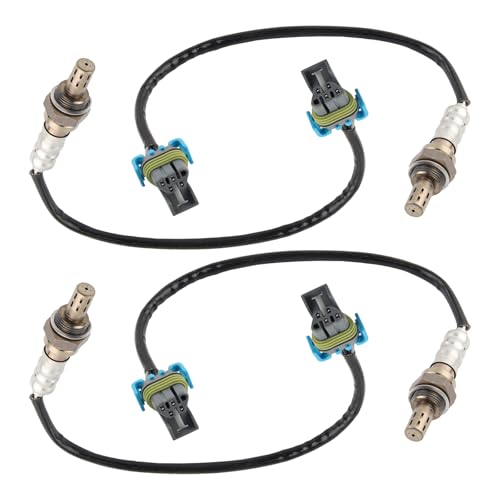4Pcs Oxygen Sensor Compatible with 2008-2016 Chevy Express 1500 2500 3500,GMC Savana 1500 2500 3500,Replace 250-241128 250-24491