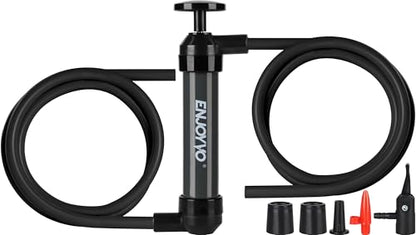 3-in-1 Manual Transfer Pump, 6-8 LPM Siphon and Air Inflator