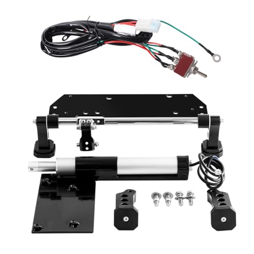 Electric Center Stand/Air Ride Suspension Tank Fits for Harley Touring 2017-2025 Bagger Road King, Road Glide, Street Glide, Electra Glide, Ultra-Classic - color: Electric Center Stand/Air Ride Kits