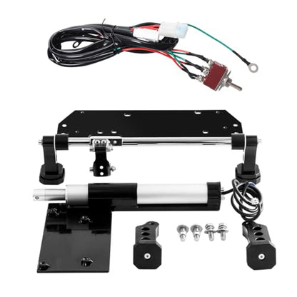 Electric Center Stand/Air Ride Suspension Tank Fits for Harley Touring 2017-2025 Bagger Road King, Road Glide, Street Glide, Electra Glide, Ultra-Classic - color: Electric Center Stand/Air Ride Kits