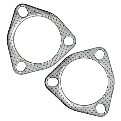 2.5 Inch Exhaust Gasket 3-Bolt 63.5mm Flange High Temperature Graphite - size: 2.5 in