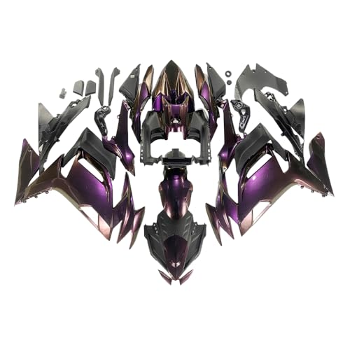 Chameleon Gold Purple Fairings Shell for Kawasaki Ninja 650 EX650 2020-2026
